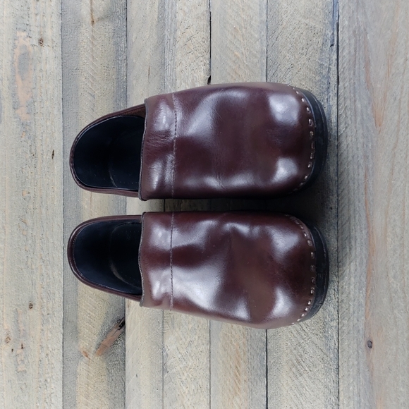 LL Bean Womens Brown Leather Comfort Mocs Sz 9 - Picture 4 of 8